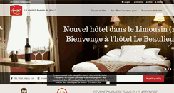 Desktop Screenshot of contact-hotel.com